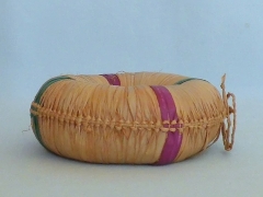 Serviettenhalter aus Palmenblättern (H ± 5  ø ± 12 cm)
